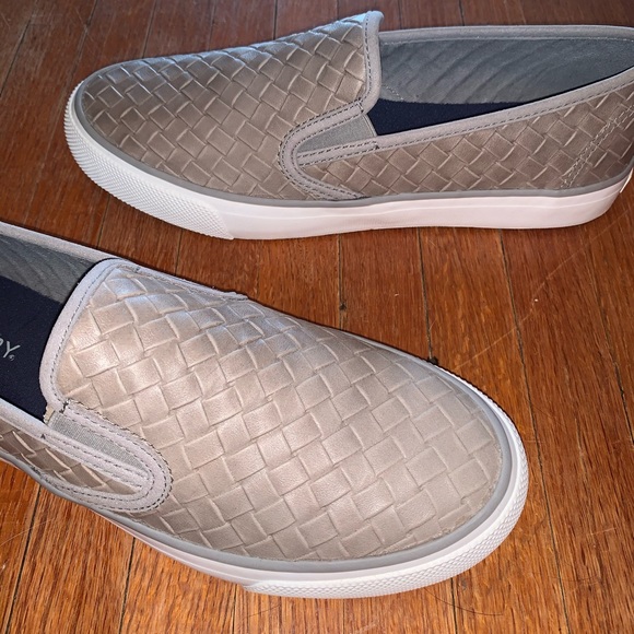 Sperry Shoes - Sperry Women's Seaside Emboss Weave Slip-On Shoes Sperry Shoes - Sperry Women's Seaside Emboss Weave Slip-On Shoes